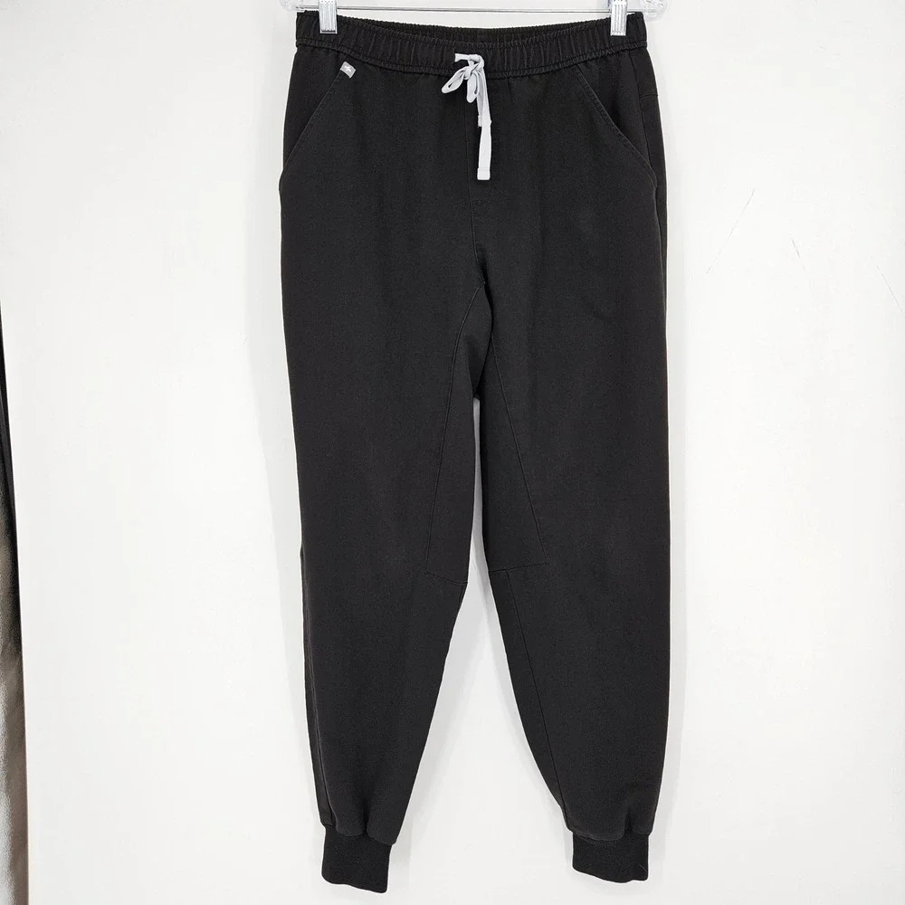 Figs Scrub Pants Mens Medium Tansen Jogger Nurses Healthcare Uniforms Black